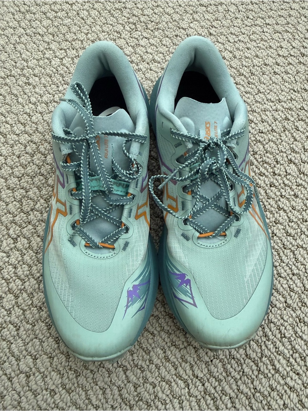 ASICS Fuji 7 Running Shoes - light blue